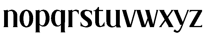 Ameka Font LOWERCASE