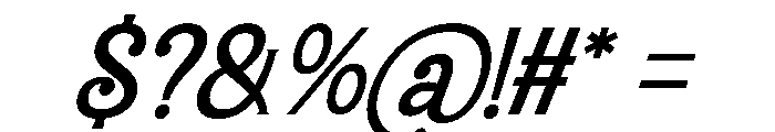 Amelia Barbie Italic Font OTHER CHARS
