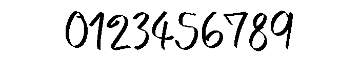 Amelia Notes Font OTHER CHARS