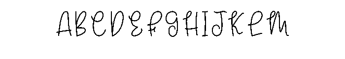 Amelia Rose Font UPPERCASE