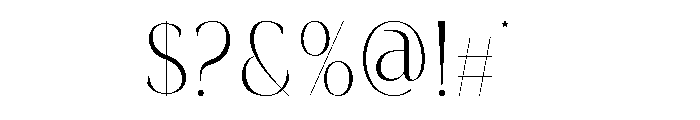 Amelin Font OTHER CHARS
