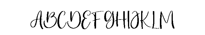 Amelinda Regular Font UPPERCASE