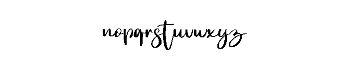 Amelinda Regular Font LOWERCASE