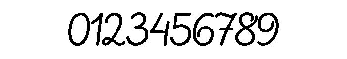 Amelira Regular Font OTHER CHARS
