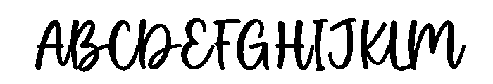 Amelisse Font UPPERCASE