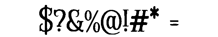 Amelthine Font OTHER CHARS