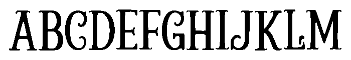 Amelthine Font UPPERCASE