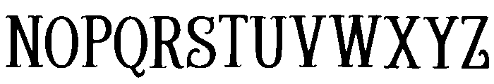 Amelthine Font UPPERCASE