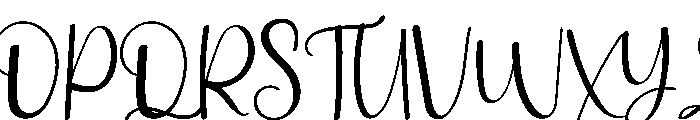 Amergo Font UPPERCASE