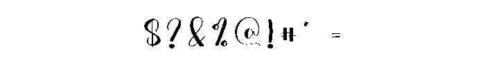 America2 Font OTHER CHARS