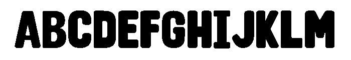 American Army 6 Rhombus FONT