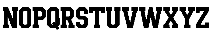 American College Font LOWERCASE