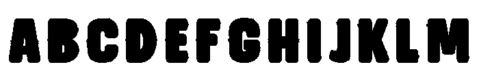 American Flag4 Font UPPERCASE