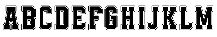 American Vibe Font UPPERCASE