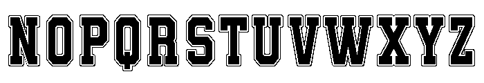 American Vibe Font UPPERCASE