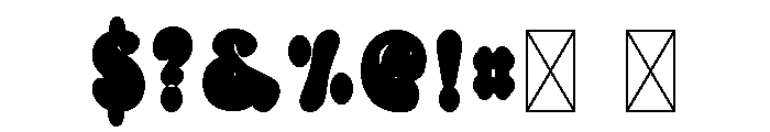 Americana Stardust Font OTHER CHARS