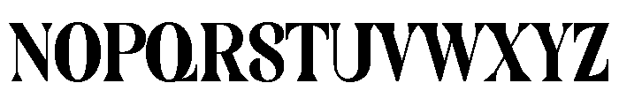 Amerta Regular Font UPPERCASE