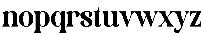 Amerta Regular Font LOWERCASE