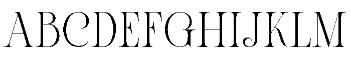 Ames Font UPPERCASE