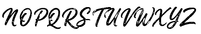 Amesbury Script Font UPPERCASE