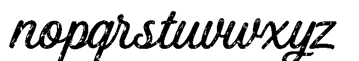 Amesbury Script Font LOWERCASE