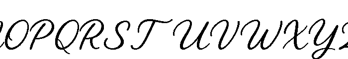 Ametha Sweet Font UPPERCASE