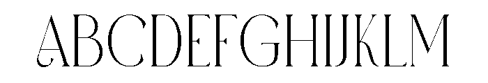 Amidar Font UPPERCASE
