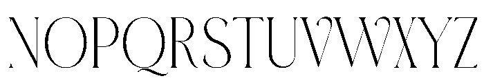 Amidar Font UPPERCASE
