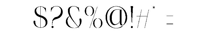 Amilea Font OTHER CHARS