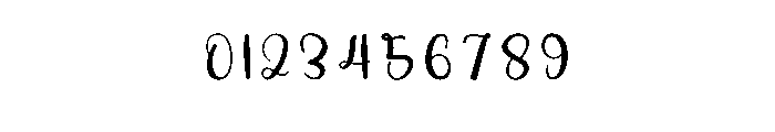 Amilea1 Font OTHER CHARS