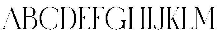 Amilea Font UPPERCASE