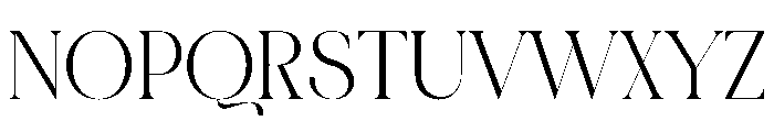 Amilea Font UPPERCASE