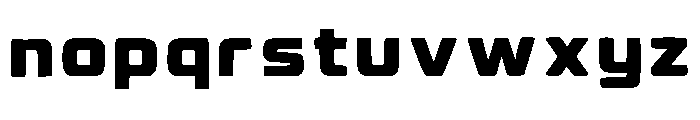 Amiluxo Regular Font LOWERCASE