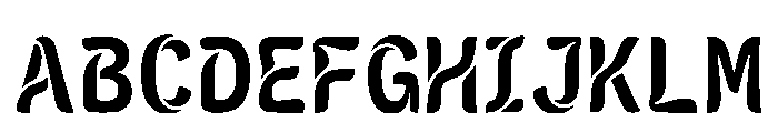 Amin Regular Font UPPERCASE