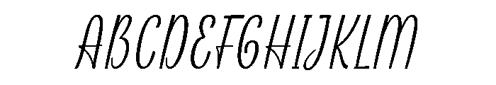 Amiska Font UPPERCASE