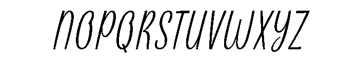 Amiska Font UPPERCASE