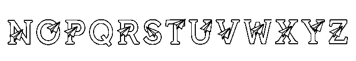 Amity Regular Font LOWERCASE