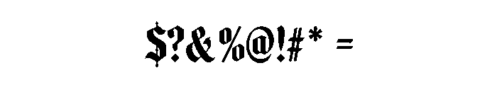 Amivora Font OTHER CHARS