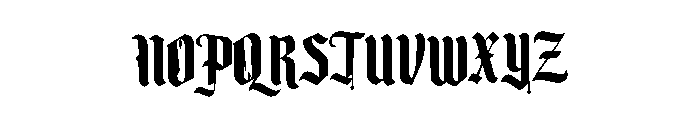 Amivora Font UPPERCASE