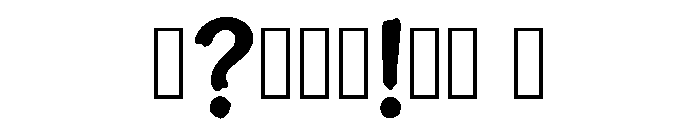 Ammom Regular Font OTHER CHARS