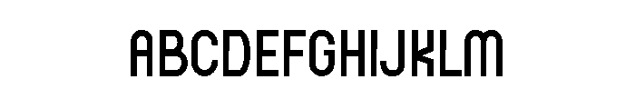 Amobic Font UPPERCASE