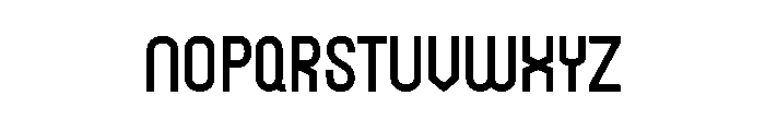 Amobic Font UPPERCASE
