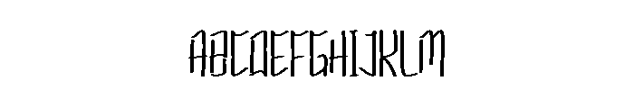Amolina Font UPPERCASE