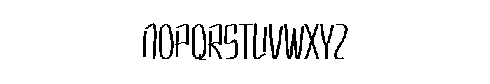 Amolina Font LOWERCASE