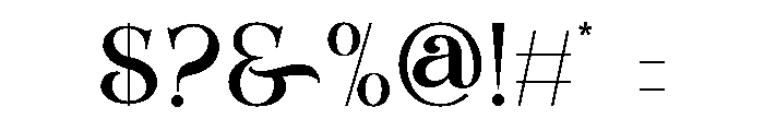 Amonty Font OTHER CHARS