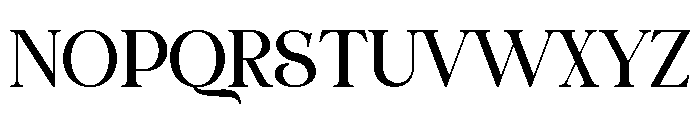 Amonty Font UPPERCASE