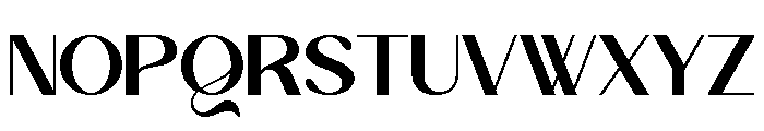 Amoora Regular Font UPPERCASE