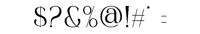 Amor Hadena Font OTHER CHARS