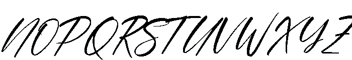 Amorelle Regular Font UPPERCASE