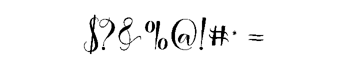 Amorette Font OTHER CHARS